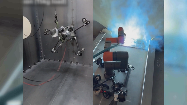 벽타고 용접하는 '조선소 로봇'...피지컬 AI로 강남 거리 활보도 - 뉴스 썸네일 이미지