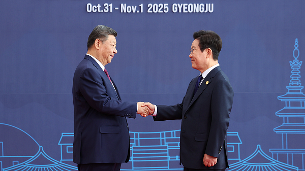 회원국 정상 환영