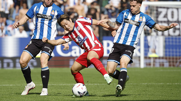 Lee Kang-in Creates Three Chances in 62 Minutes as Atlético Beat Espanyol