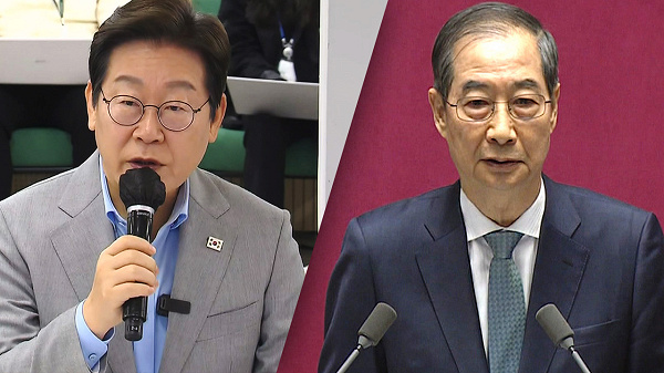 [JTBC 여론조사] 이재명, 누구와 붙어도 50% 근접…경쟁력 1위는 한덕수 | JTBC 뉴스