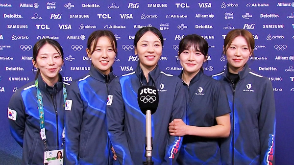 컬링 한일전 관련 보도 이미지